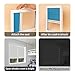 MaKefeile Skylight Shades Blinds SkylightS Cover Blackout Cellular Shades Cordless Skylight Shades for Ceiling Room Darkening Honeycomb Blinds Suitable Skylight an Room Windows,Custom Size White.