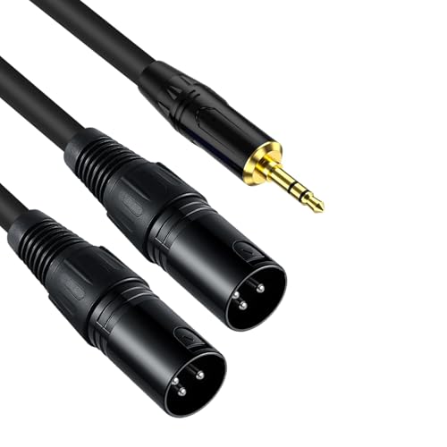 Amazon.co.jp: 【XB-9272-1.5B】XLR キャノンオス×2⇔3.5mmステレオ