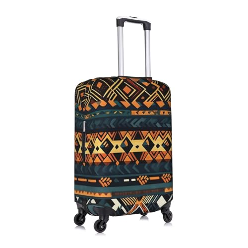 African Tribal Ethnic Texture Luggage Cover, #^Suitcase Protector, Trolley Case Cover For Small Luggage, Suitcase Protector.3