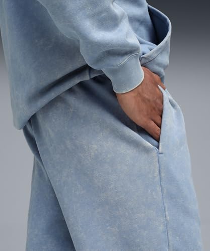 PUMA Herren Elevated Relaxed Wash Sweatpants FL Strickhose, Cool Blue, XXL EU – Ansicht 5