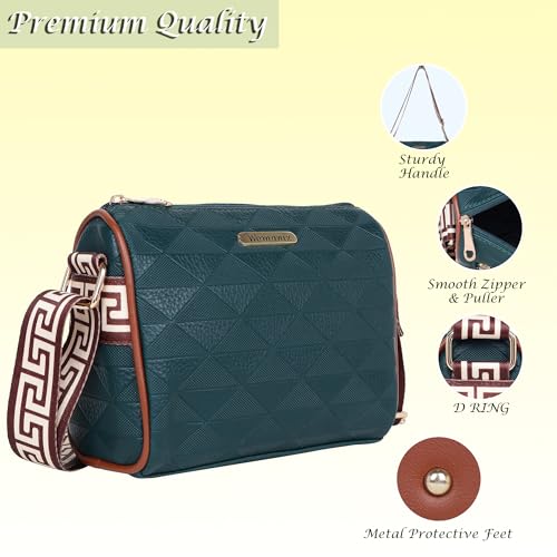 Image of Womanix Crossbody Sling Bag for daily use, shoulder sling Bag with Ajustable Strap, Small Trendy Sling Crossbody Bag, party sling, casual, travell