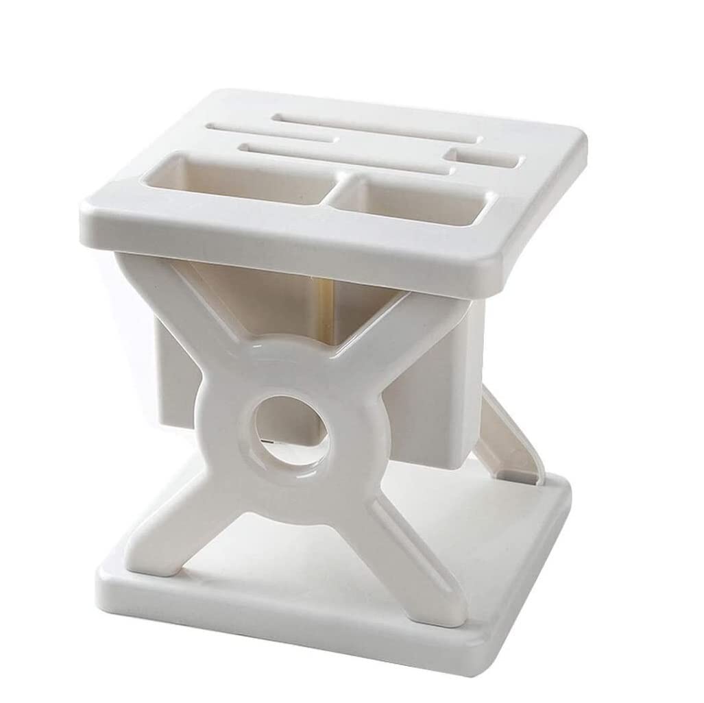 Soporte Cuchillos Cocina sin Cuchillos Soporte De Plástico for Cuchillos Cocina, Bloque, Almacenamiento Herramientas, Utensilios Knife Block(A)