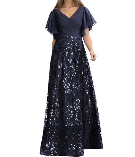 Robe de mère de la mariée haut de gamme en mousseline de soie T36