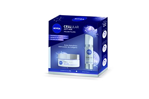 NIVEA Cellular Anti-Age Volume Filling Set de Belleza Crema de Día y...