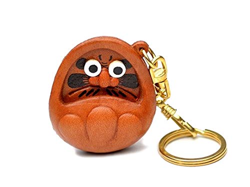 Porte-clés Dharma VANCA en cuir artisanal du Japon fait main