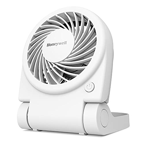 HONEYWELL Mini-USB-Schreibtischventilator, klein, leise, persönlicher Turbo-Tischventilator