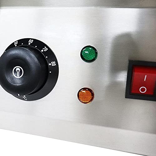 Máquina para derretir chocolate de acero inoxidable miniatura 6