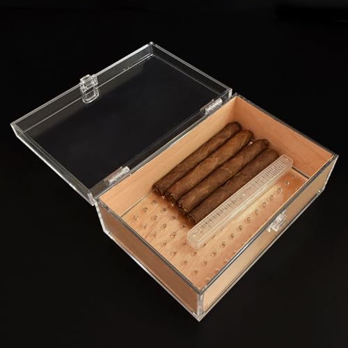 Humidors Puritano de collection en acrylique de qualité supérieure - 4
