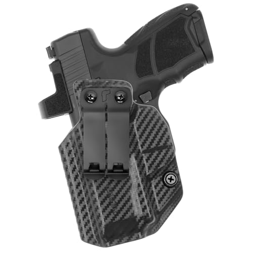 Tulster IWB Profile+ Holster in Left Hand fits: H&K CC9 | Optic Compatible Inside The Waistband Appendix Concealed Carry Kydex Holster - Tulster