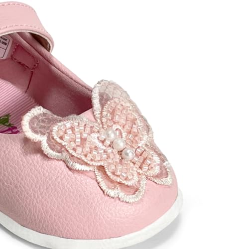 Image of KazarMax Baby Girls Lightweight | Casual Ballet Flat Ballerina 9 Month to 48 Month