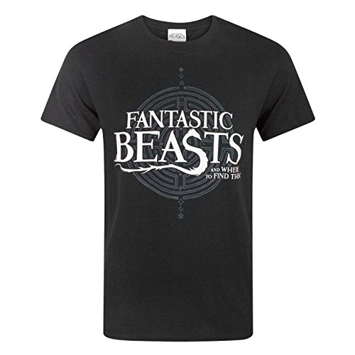 Image of Fantastic Beasts and where to find them Logo Men's T-Shirt Black