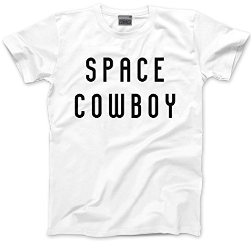 Image of HotScamp Space Cowboy Men's Unisex T-Shirt - White Medium