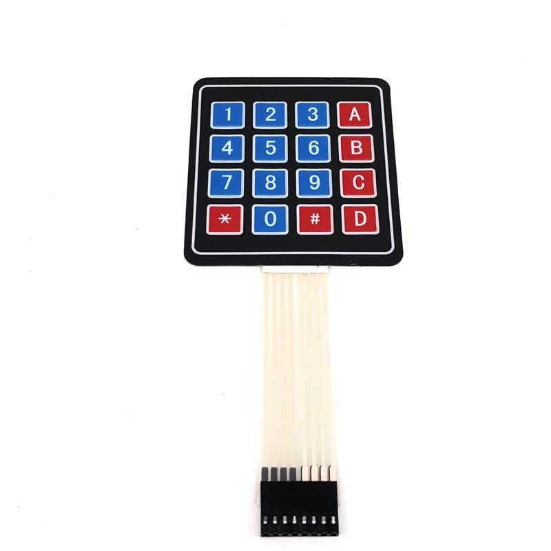 ControllersTech 16 Key Membrane Switch Keypad 4x4 Matrix Keyboard (B0B77Y7SXS) Amazon Price History, Amazon Price Tracker