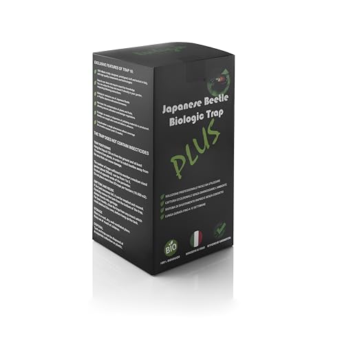 BIOLOGIC TRAP | 1 Trappola Popillia Japonica PLUS, 1 Ricarica di Super Bio Feromone, 1 Serbatoio, 2 Sacche Essicazione - 7