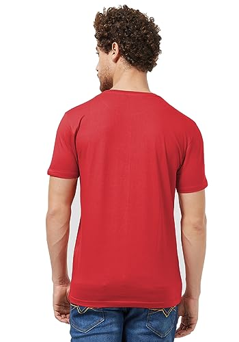 Image of Wear Your Opinion Men's S to 5XL Premium Combed Cotton Printed Half Sleeve T-Shirt (Design : Travel Compass)