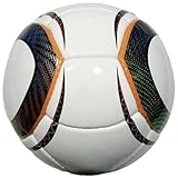 World Cup 2010 Final Match Ball Replica Size 5 Jabulani Style Soccer Ball PU Leather Water Resistant Collector’s Edition Football AC126