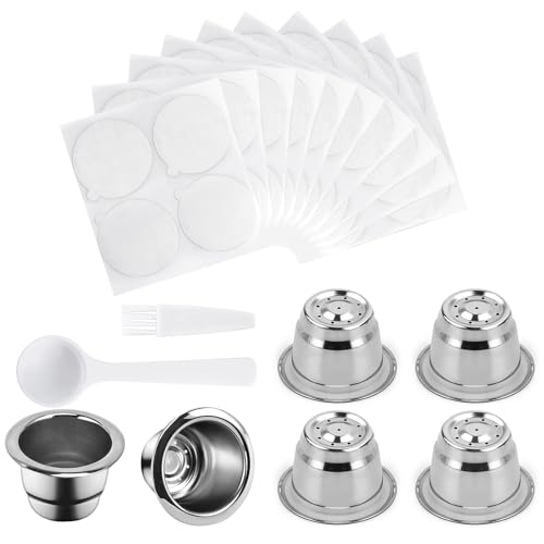 Reusable Stainless Steel Capsules for Nespresso OriginalLine