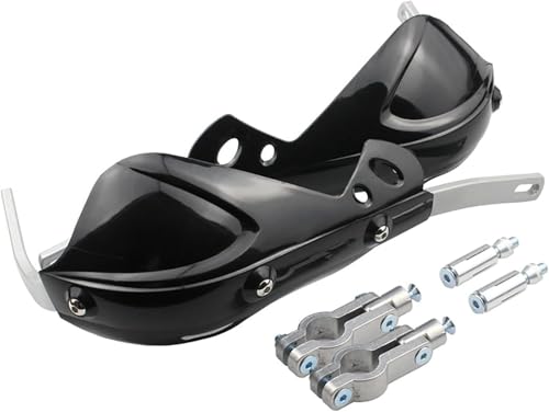 LYZPD 1 Paar Motorrad Handschutz für Ducati Diavel 1200, Handschutzabdeckung Lenkerschutz Hebelschutz Winddichter Schutzausrüstung,Black