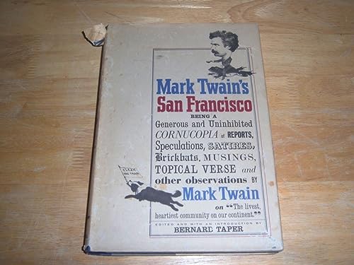 Mark Twain's San Francisco B000IATCA6 Book Cover