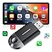 Produktbild LAMTTO 2-in-1 Wireless CarPlay Adapter, Klein Carplay&Android Auto Wireless Adapter mit USB-C/A, Plug &Play, Flüssig Stabil Verbindung, Ohne Verzögerung Läuft für iOS 10+/Android 11+ & Autos ab 2016