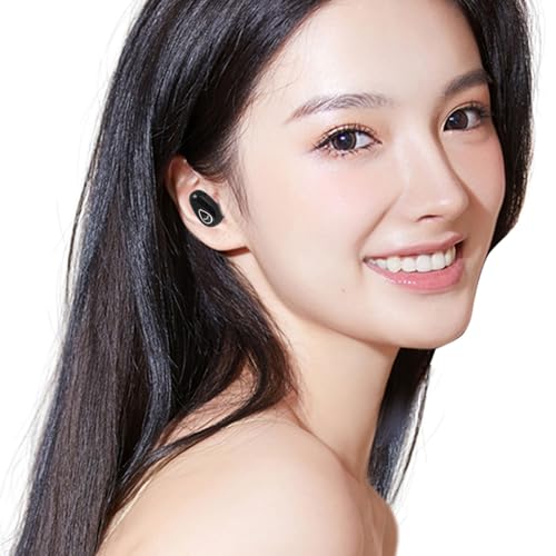 Mini Auricular Bluetooth Inalámbrico Con Micrófono ASHATA miniatura 5