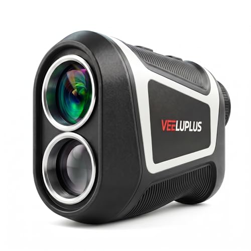 Golf Rangefinder with Slope & Magnetic Mount - High Precision Golf Distance Meter for Golfers,Flag...