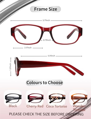 Image of Wide Rectangle Blue Light Glasses for Woman Reduce Eyestrain for Gaming /Computer /Screen