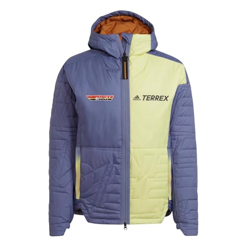 Adidas Mens Jacket (Midweight) Terrex Myshelter Primaloft Hooded Padded...