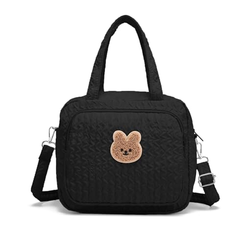 Mini Crossbody Diaper Bag Black