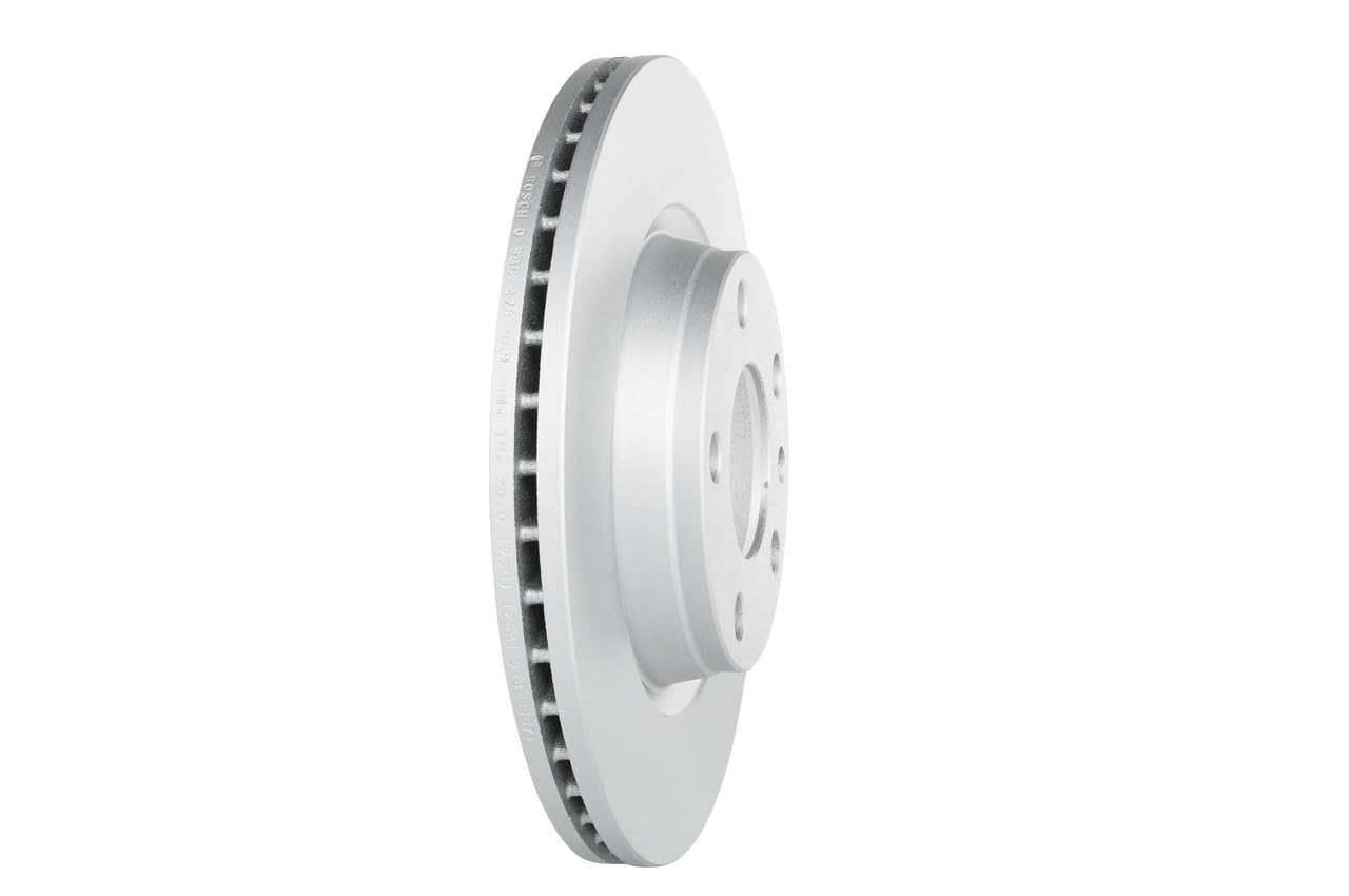 Juego de 2 Discos de Freno Bosch BD768 - Discos Ventilados, Alto Contenido en Carbono, 280 mm – Eje Delantero – Certificado ECE-R90 – Excelente Refrigeración y Reducción de Ruido, Anticorrosión