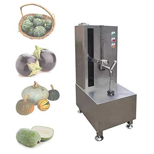 SmPinnaA Peladora De Frutas Comercial Totalmente Automática, Peladoras De Frutas Y Verduras Grandes, Peladora Industrial Giratoria De Acero Inoxidable De 5000 W para Piña, Papaya, Calabaza,