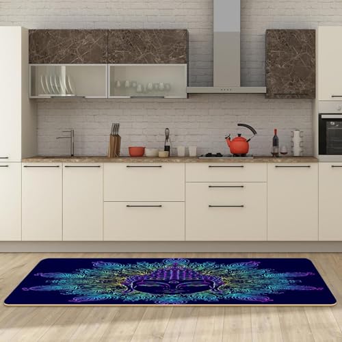 Tapete absorbente cocina pasillo alfombras lavables 2uds 3