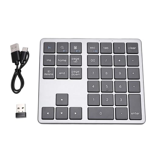 Teclado numérico Bluetooth dual para trabajar en tu computadora portátil o de escritorio 7