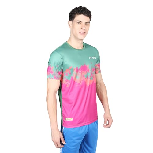 Image of YONEX Essentia Junior T-Shirt - Sustainable Performance | TruDry Moisture-Wicking | Cool, Dry and Comfortable | Round Neck | Light Weight | Eco-Friendly T-Shirt Recycled Plastic Bottles