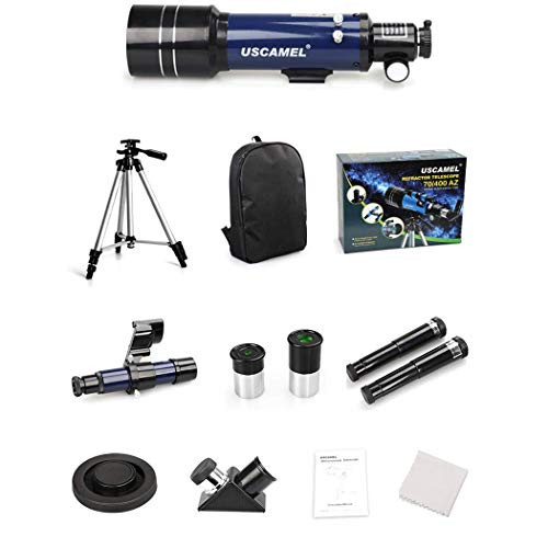 Telescopio refractor 70 mm con trípode para niños y principiantes miniatura 2