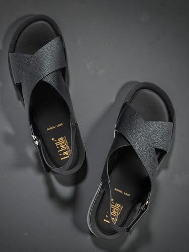 Image of La bella Women's Slip-On Slipper BLACK (LR39 BLACK)