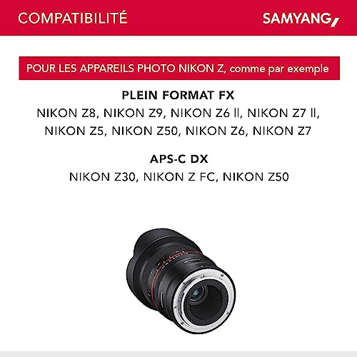 Objectif Samyang MF 14mm F2.8 Z pour Nikon plein format et APS-C - 6