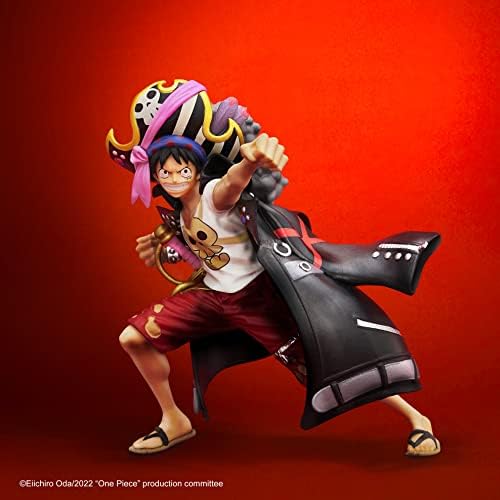 Ichibansho Figure - One Piece - Monkey.D.Luffy (Film Red), Bandai Spirits Collectible Statue image 5