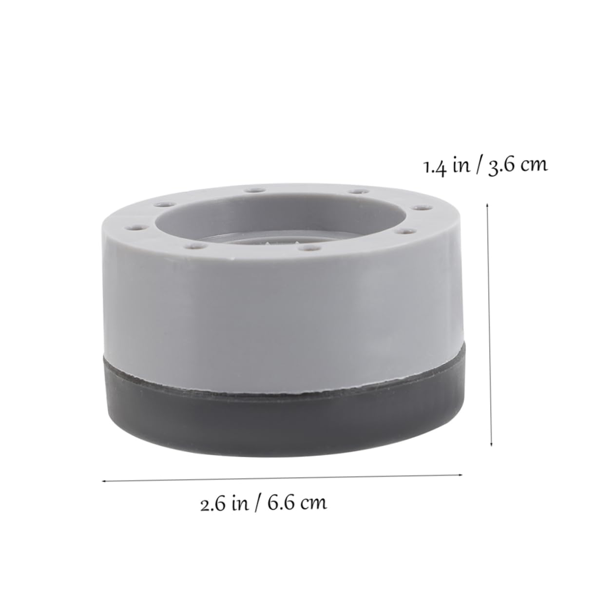 Garneck Washer Dryer Vibration Absorbing Pads 8 Pack Anti-Slip Bed Frame Risers Noise Dampening for Appliances Home Furniture Stabilizers