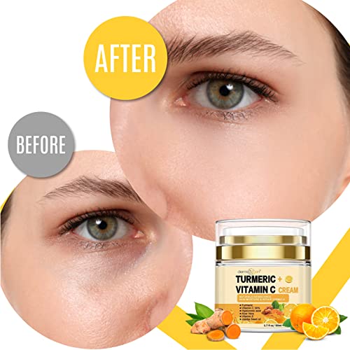 Dermaxgen FJFIEJFOK826 Turmeric Face Cream + 30% Vitamin C Glow Boosting Moisturizer & Skin Repairing thumb #5