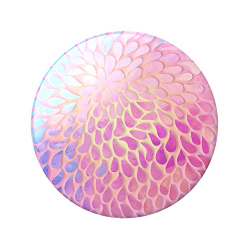 Image of PopSockets PopGrip: Phone Grip and Phone Stand, Collapsible, Swappable Top, Petal Power Gloss