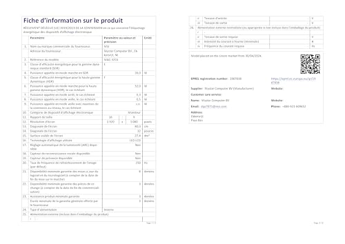 MAG 32C6 écran plat de PC 80 cm (31.5") 1920 x 1080 pixels Full HD Noir - Monitor - Immagine 6