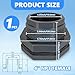 Bulkhead Fitting 4 Inch PVC - Heavy-Duty Plumbing Kit for Water Tank, Aquariums, Rain Barrels & Pools with Reinforced Seals