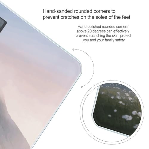 Báscula digital Serenity para baño con vidrio templado miniatura 4