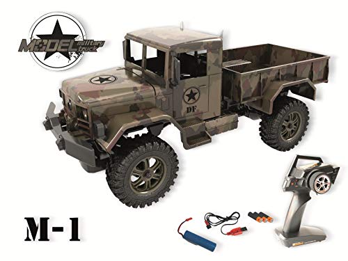 Preisvergleich Produktbild Unbekannt M1 Military Truck, 100% RTR, 1:12 Scale