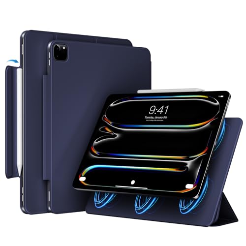 Étui iPad Pro 11 M4 2024 en cuir synthétique chic et ultra fin