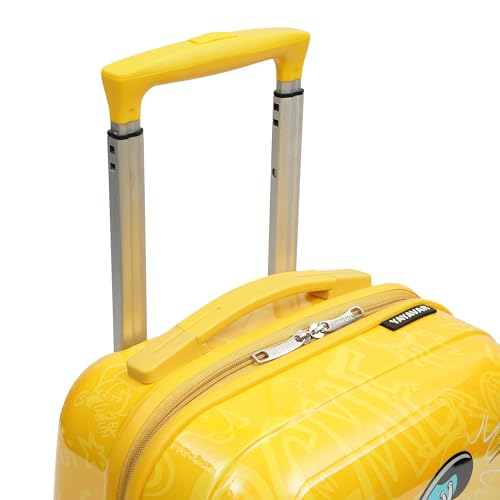 Image of YAYAVAR Looney Tunes Kids Trolley Suitcase - 45L | Hard-Sided Printed Cabin Luggage with 8 Wheels,Scratch Resistant, Lightweight Travel Bag (50cm)