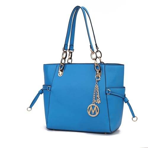 Image of MKF Collection Shoulder Bag Handbag for Women, Vegan Leather Satchel Bag ladies Tote Bag, Top-Handle Purse by Mia K