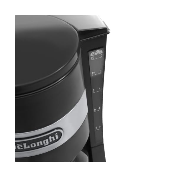 De'Longhi ICM15.210 Cafetera Goteo Delonghi Icm 15210 900W,10 Tazas, W, 0 Decibeles, 900 Watts, Cranberry - Imagen 6