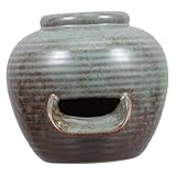 Design attrayant : ce pot en céramique présente un magnifique design de circulation en cascade, pour mettre en valeur n'importe quelle fontaine d'eau, fontaine de bureau, fontaines à cascade d'intérieur